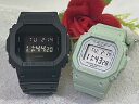 電池式 恋人たちのGショック ペアウオッチ G-SHOCK BABY-G ペア腕時計 カシオ 2本セット DW-5600UBB-1JF BGD-565SC-3J...