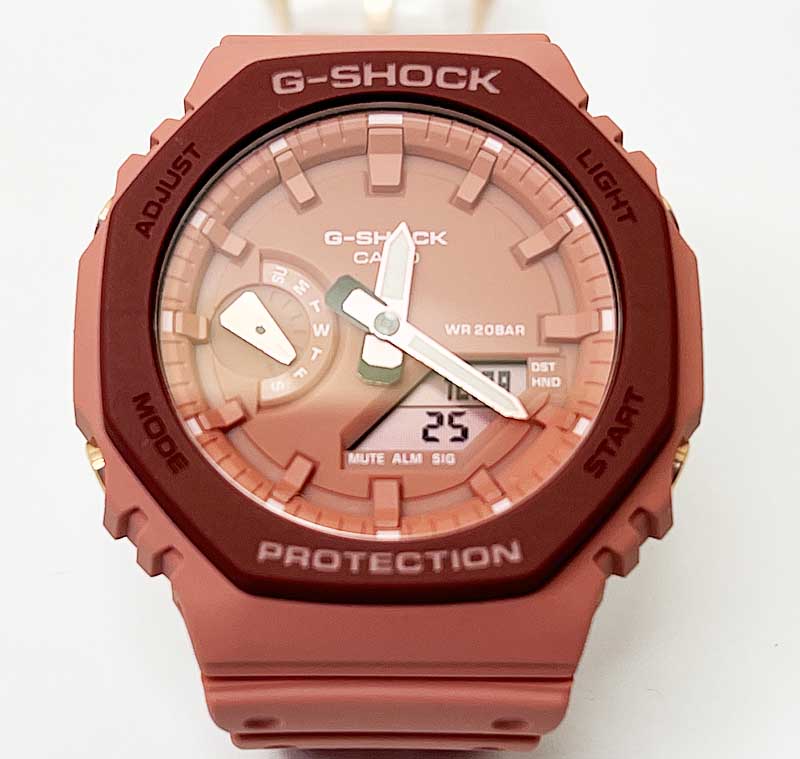 メンズ ピンク カシオ CASIO 腕時計 G-SHOCK ジーショック Togenkyo SERIES 桃源郷カーボンコアガード GA-2110SL-4A4JR 限定モデル　メンズ腕時計 あす楽対応