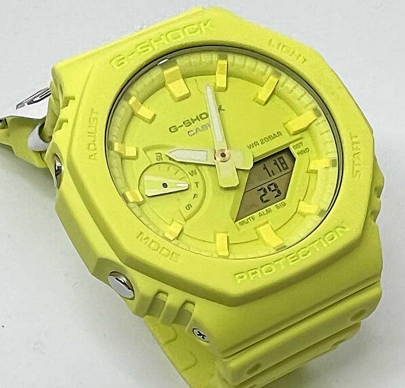 国内正規品 新品 Gショック G-SHOCK カシオ GA-2100-9A9JF ヴォルトイエロー 流通限定モデル 腕時計
