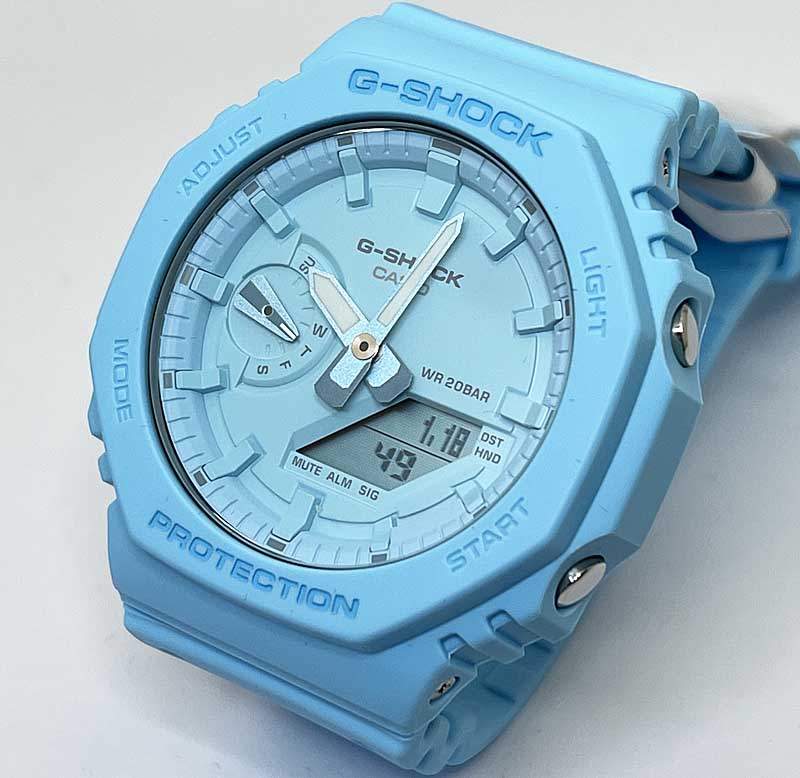 国内正規品 新品 Gショック G-SHOCK カシオ GA-2100-2A2JF　ターコイズカラ 流通限定モデル メタリシリーズ 大人のG-SHOCK プレゼント 腕時計 ラッピング無料 あす楽対応