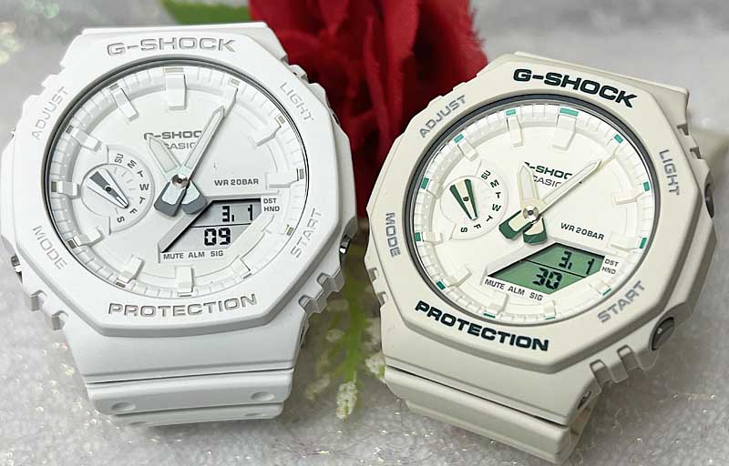恋人たちのGショック ペアウオッチ G-SHOCK BABY-G ペア腕時計 カシオ 2本セット GA-2100-7A7JFGMA-S2100GA-7AJF プレゼント ギフト 人気 婚約 夫婦 高級 クリスマス プレゼント おすすめ誕生日 御祝い還暦 銀婚式 結婚記念日 バレンタイン 婚約