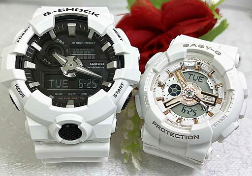 恋人たちのGショック ペアウオッチ G-SHOCK BABY-G ペア腕時計 カシオ 2本セット GA-700-7AJFBA-110RG-7AJF プレゼント プレゼント 愛の証 誕生日 御祝い 婚約 夫婦 高級 クリスマス プレゼント 恋人たちのGショック ペアウオッチ G-SHOCK BABY-G ペア腕時計 カシオ 2本セット GA-700-7AJFBA-110RG-7AJF プレゼント プレゼント 愛の証 誕生日 御祝い 婚約 夫婦 高級 クリスマス プレゼント