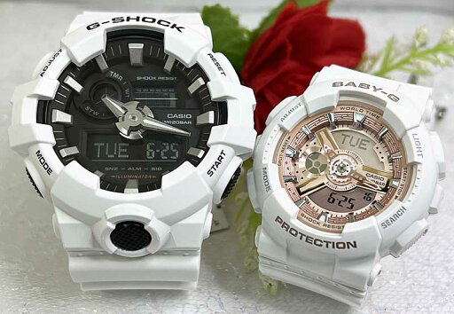 ペアウオッチ gショック恋人たちのGショックペアウオッチ Gショック ペア G-SHOCK BABY-G ペア腕時計 カシオ 2本セット GA-700-7AJFBA-110X-7A1JF g-shock 誕生日 御祝い 人気 婚約 夫婦 高級 クリスマス プレゼント おすすめ ペアウオッチ gショック恋人たちのGショックペアウオッチ Gショック ペア G-SHOCK BABY-G ペア腕時計 カシオ 2本セット GA-700-7AJFBA-110X-7A1JF g-shock 誕生日 御祝い 人気 婚約 夫婦 高級 クリスマス プレゼント おすすめ