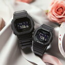 電池式 恋人たちのGショック ペアウオッチ G-SHOCK BABY-G ペア腕時計 カシオ 2本セット DW-5600UBB-1JF BGD-565-1JF ...