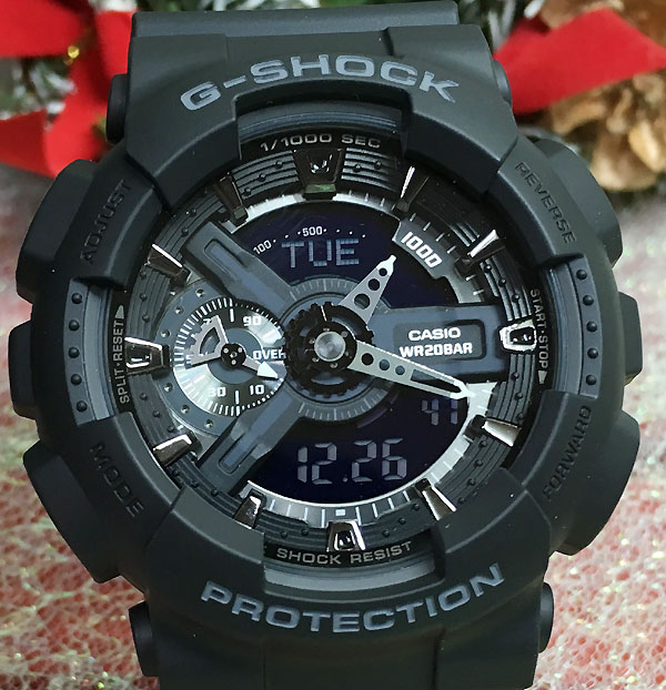 恋人たちのGショック ペアウオッチ Gショック G-SHOCK BABY-G ペア腕時計 カシオ 2本セットgショック ベビーg アナデジ GA-110-1BJF BG-6903-1JF 人気 ラッピング無料g-shock 手書きのメッセージカードお付けします あす楽対応 クリスマス