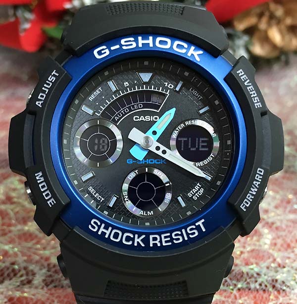 恋人たちのGショック ペアウオッチ G-SHOCK BABY-G ペア腕時計 カシオ 2本セット gショック ベビーg アナデジ G-100-1BMJF AW-591-2AJFお揃い人気 ラッピング無料 愛の証 g-shock 手書きのメッセージカードお付けします あす楽対応 クリスマスプレゼント