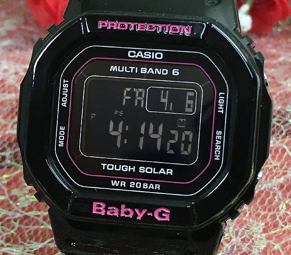 恋人たちのGショック ペアウオッチ G-SHOCK BABY-G ペア腕時計 カシオ 2本セット gショック ベビーg GW-M5610-1JF BGD-5000-1JF デジタル 電波 ソーラー お揃い人気 ラッピング無料 愛の証　g-shock あす楽対応　クリスマスプレゼント