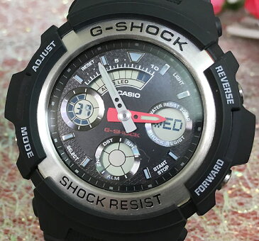 恋人たちのGショックペア G-SHOCK BABY-G ペアウォッチ ペア腕時計 カシオ 2本セット gショック ベビーg アナデジ AW-590-1AJF BGA-250-1AJF お揃い プレゼント ギフト 人気 ラッピング無料 新品 メッセージカード手書きします