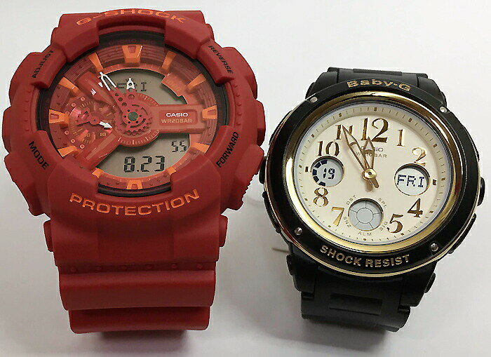 ͤGå ڥå G-SHOCK BABY-G ڥӻ  2ܥå GA-110AC-4AJF BGA-151...