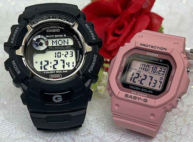 恋人たちのGショック ペアウオッチ G-SHOCK BABY-G カシオ 2本セット GW-2310-1JFBGD-5650-4JFプレゼント ラッピング無料 手書きのメッセージカード あす楽対応 プレゼント　クリスマス　誕生日 御祝い還暦 銀婚式　結婚記念日　バレンタイン 婚約