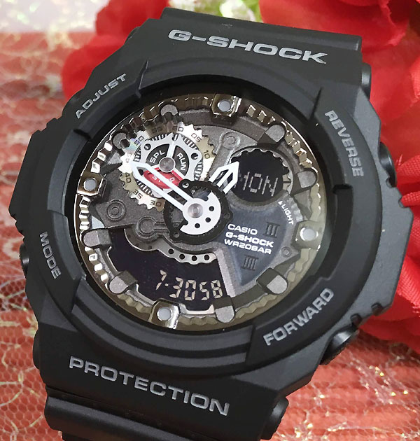 恋人たちのGショックペアウオッチ G-SHOCK ペア腕時計 カシオ GA-300-1AJF BA-110RG-7AJF プレゼント ギフト ラッピング無料 g-shock メッセージカード手書きします あす楽対応 クリスマスプレゼント