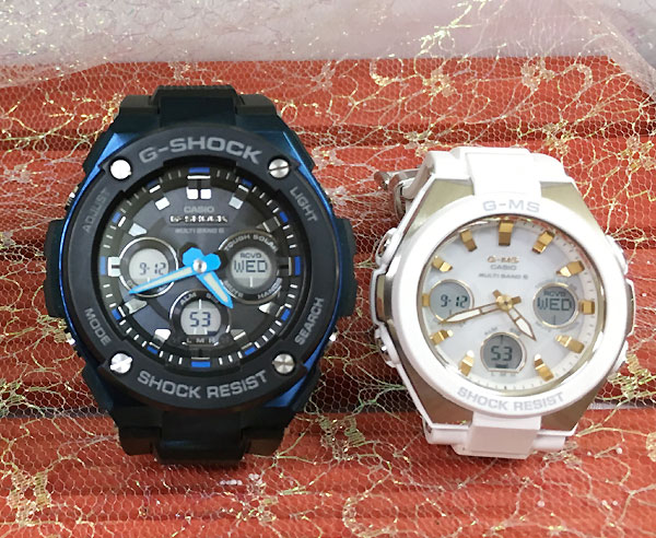 Gショック ペア G-SHOCK BABY-G ペアウォッチ ペア腕時計 カシオ 2本セット gショック ベビーg アナデジ GST-W300G-1A2JF MSG-W100-7A2JF 人気 ラッピング無料 あす楽対応