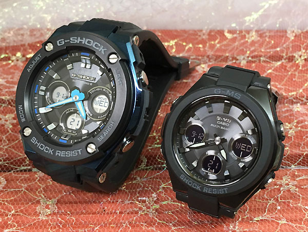 Gショック ペア G-SHOCK BABY-G ペアウォッチ カシオ 2本セット アナデジ GST-W300G-1A2JF MSG-W100G-1AJF ラッピング無料 あす楽対応