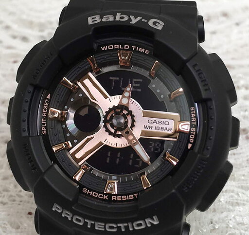 ペアウオッチ gショック恋人たちのGショックペアウオッチ Gショック ペア G-SHOCK BABY-G ペア腕時計 カシオ 2本セット アナデジ GA-110-1BJF BA-110RG-1AJF ブランド 婚約 夫婦 高級 クリスマス プレゼント誕生日 御祝い還暦 銀婚式 結婚記念日 バレンタイン 婚約