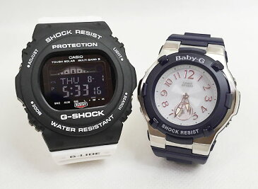 恋人たちのGショック ペアウオッチ G-SHOCK BABY-G ペア腕時計 カシオ 2本セット gショック ベビーg GWX-5700SSN-1JF BGA-1100-2BJF 大人のG-SHOCK プレゼント ギフト ラッピング無料 手書きのメッセージカードお付けします あす楽対応