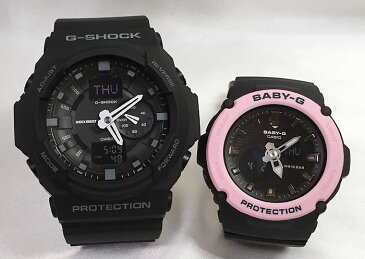 恋人たちのGショック G-SHOCK BABY-G ペアウォッチ ペア腕時計 カシオ 2本セット gショック ベビーg アナデジ GA-150-1AJF BGA-270-1AJF プレゼント ギフト Xmas 人気 クリスマス ラッピング無料 手書きのメッセージカードお付けします あす楽対応