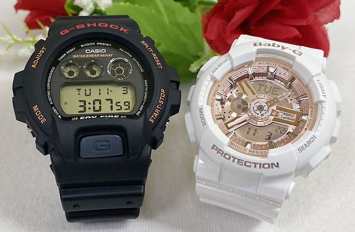 ͤGå ڥå G-SHOCK BABY-G ڥӻ  2ܥå DW-6900B-9 BA-110X-7A...