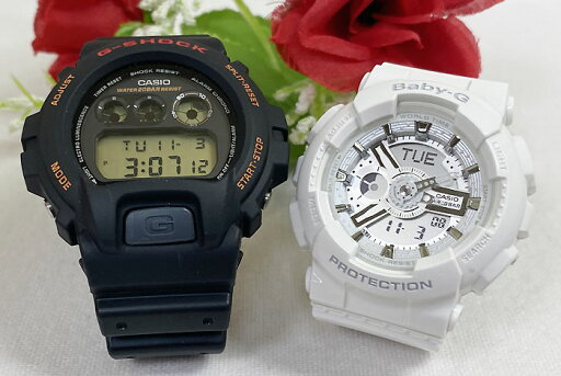 恋人たちのGショック ペアウオッチ G-SHOCK BABY-G ペア腕時計 カシオ 2本セット DW-6900B-9 BA-110-7A3JF プレゼント ギフト 人気 婚約 夫婦 高級 クリスマス プレゼント おすすめ 誕生日 御祝い還暦 銀婚式 結婚記念日 婚約 恋人たちのGショック ペアウオッチ G-SHOCK BABY-G ペア腕時計 カシオ 2本セット DW-6900B-9 BA-110-7A3JF プレゼント ギフト 人気 婚約 夫婦 高級 クリスマス プレゼント おすすめ 誕生日 御祝い還暦 銀婚式 結婚記念日 婚約