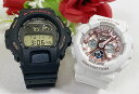 恋人たちのGショック ペアウオッチ G-SHOCK BABY-G ペア腕時計 カシオ 2本セット DW-6900B-9 BA-130-7A1JF プレゼント ギフト ラッピング無料 メッセージカード クリスマス プレゼント クリスマス プレゼント 誕生日 御祝い還暦 銀婚式 結婚記念日 婚約