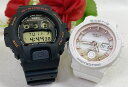 恋人たちのGショック ペアウオッチ G-SHOCK BABY-G ペア腕時計 カシオ 2本セット DW-6900B-9 BGA-250-7A2JF プレゼント ギフト ラッピング無料 メッセージカード クリスマス プレゼント 誕生日 御祝い還暦 銀婚式 結婚記念日 婚約