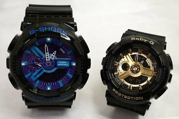 恋人たちのGショック ペアウオッチ G-SHOCK BABY-G ペア腕時計 カシオ 2本セット gショック ベビーg GA-110HC-1AJF BA-110-1AJF ギフト 人気 ラッピング無料 手書きのメッセージカードお付けします あす楽対応クリスマスプレゼント