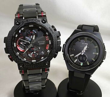 恋人達のGショック ペアウオッチ G-SHOCK BABY-G ペア腕時計 カシオ 2本セット gショック ベビーg アナデジ MTG-B1000XBD-1AJF MSG-W200G-1A2JF 人気 ラッピング無料 手書きのメッセージカードお付けします あす楽対応 クリスマスプレゼント