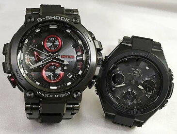 恋人たちのGショックペアウォッチ G-SHOCK BABY-G ソーラー電波 タフソーラー ペア腕時計 カシオ 2本セット gショック ベビーg アナデジ MTG-B1000B-1AJF MSG-W100G-1AJF 人気 ラッピング無料 手書きのメッセージカードお付けしますあす楽対応 クリスマスプレゼント