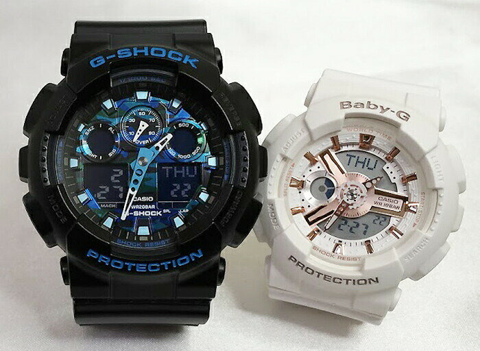 ͤGå ڥå G-SHOCK BABY-G ڥӻ  2ܥå GA-100CB-1AJF BA-110R...