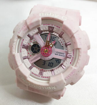 BABY-G G-SHOCK BABY-G カシオ ベビーg アナデジ BA-110PI-4AJF プレゼント 腕時計 ギフト 人気 ラッピング無料 愛の証 感謝の気持ち baby-g 国内正規品 新品 メッセージカード手書きします あす楽対応