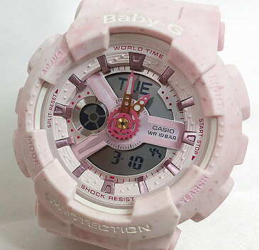 BABY-G G-SHOCK BABY-G カシオ ベビーg アナデジ BA-110PI-4AJF プレゼント 腕時計 ギフト 人気 ラッピング無料 愛の証 感謝の気持ち baby-g 国内正規品 新品 メッセージカード手書きします あす楽対応