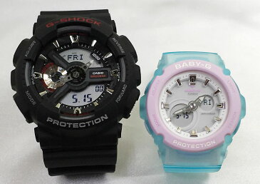 恋人たちのGショック G-SHOCK BABY-G ペアウォッチ ペア腕時計 カシオ 2本セット gショック ベビーg アナデジ GA-110-1AJF BGA-270-2AJF プレゼント ギフト Xmas 人気 クリスマス ラッピング無料 手書きのメッセージカードお付けします あす楽対応