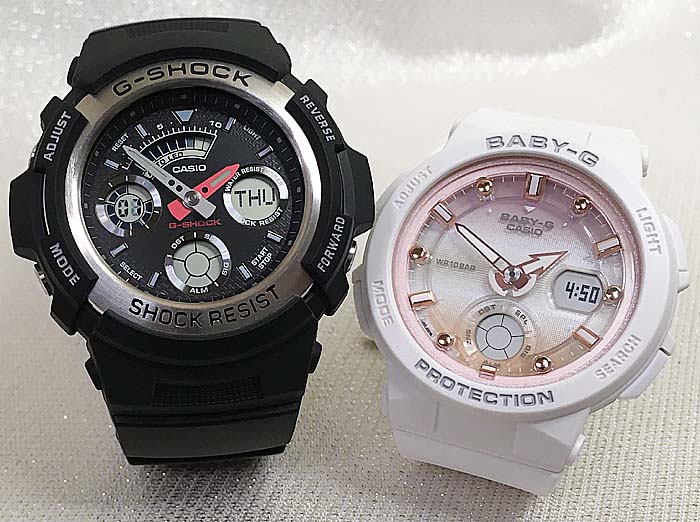 ͤGåڥå G-SHOCK BABY-G ڥӻ  2ܥå gå ٥ӡg AW-590-1AJF...