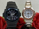 ペアウオッチ gショック恋人たちのGショックペア G-SHOCK BABY-G ペアウォッチ ペア腕時計 カシオ 2本セット gショック 電波ソーラー AWG-M100A-1AJF MSG-W350CSG-7AJF ブランド 婚約 夫婦 高級 クリスマス プレゼント(2)