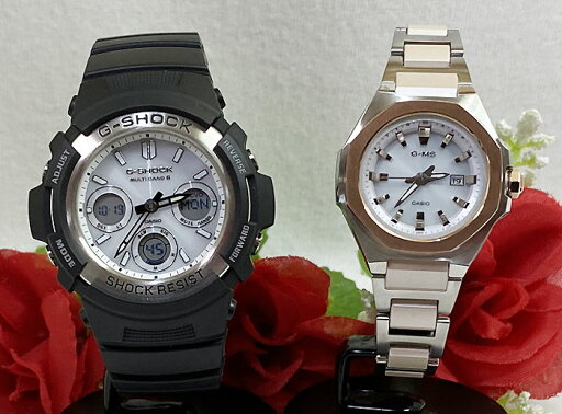 恋人たちのGショックペア G-SHOCK BABY-G ペアウォッチ ペア腕時計 カシオ 2本セット gショック 電波ソーラー AWG-M100S-7AJF MSG-W350CSG-7AJF 人気 婚約 夫婦 高級 クリスマス プレゼント おすすめ 恋人たちのGショックペア G-SHOCK BABY-G ペアウォッチ ペア腕時計 カシオ 2本セット gショック 電波ソーラー AWG-M100S-7AJF MSG-W350CSG-7AJF 人気 婚約 夫婦 高級 クリスマス プレゼント おすすめ