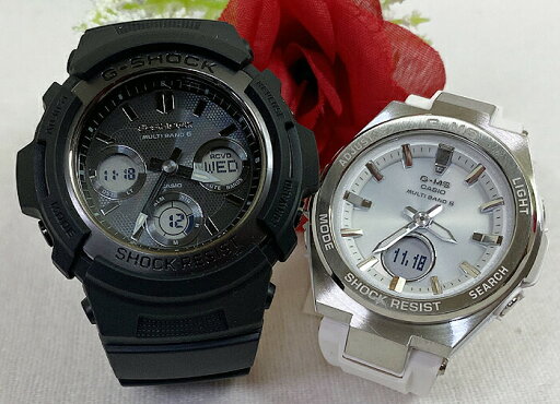 恋人たちのGショックペアウオッチ G-SHOCK BABY-G ペア腕時計 カシオ 2本セット gショック 電波ソーラー AWG-M100SBB-1AJF MSG-W200-7AJF ブランド 婚約 夫婦 高級 クリスマス プレゼント誕生日 御祝い還暦 銀婚式 結婚記念日 婚約 恋人たちのGショックペアウオッチ G-SHOCK BABY-G ペア腕時計 カシオ 2本セット gショック 電波ソーラー AWG-M100SBB-1AJF MSG-W200-7AJF ブランド 婚約 夫婦 高級 クリスマス プレゼント誕生日 御祝い還暦 銀婚式 結婚記念日 婚約
