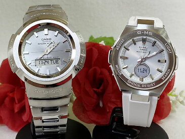 恋人たちのGショックペアウオッチ G-SHOCK BABY-G ペア腕時計 カシオ 2本セット gショック 電波ソーラー AWM-500D-1A8JF MSG-W200-7AJF人気 ラッピング無料 クリスマスプレゼント