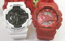 ペアウオッチ gショック恋人たちのGショック ペアウオッチ G-SHOCK ペア腕時計 カシオ 2本セット gショック アナデジ GA-110GW-7AJF G...