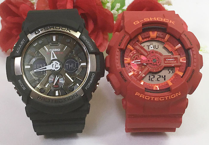 ͤGå ڥå G-SHOCK ڥӻ  2ܥå gå GA-200-1AJF GA-110AC-4...