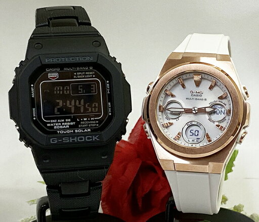 ペアウオッチ gショック恋人たちのGショックペアウォッチ G-SHOCK BABY-G ソーラー電波 カシオ 2本セット デジタル アナデジ GW-M5610BC-1JF MSG-W600G-7AJF ペアウオッチ gショック恋人たちのGショックペアウォッチ G-SHOCK BABY-G ソーラー電波 カシオ 2本セット デジタル アナデジ GW-M5610BC-1JF MSG-W600G-7AJF