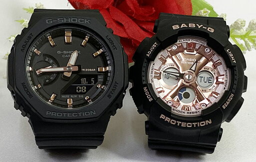 恋人たちのGショックペアウオッチ g-ショック人気 婚約 夫婦 高級 クリスマス プレゼント おすすめG-SHOCK BABY-G カシオ 2本セット アナデジ GMA-S2100-1AJF BA-130-1A4JF ブラック ゴールド 夫婦 クリスマス プレゼント 誕生日 御祝い還暦 銀婚式 結婚記念日 婚約 恋人たちのGショックペアウオッチ g-ショック人気 婚約 夫婦 高級 クリスマス プレゼント おすすめG-SHOCK BABY-G カシオ 2本セット アナデジ GMA-S2100-1AJF BA-130-1A4JF ブラック ゴールド 夫婦 クリスマス プレゼント 誕生日 御祝い還暦 銀婚式 結婚記念日 婚約