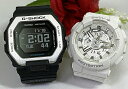 ・常時在庫しておりますG-SHOCK&amp;Baby-G ・発送は365日毎日しております ・500セット以上の品揃えは当店だけ ・専用のカシオペアケース ・シーンにあったラッピンクとメッセージカードも用意してます ・ご自身の希望モデルを組み合わせも可能です 当店は男女別々のデザインでも柔軟にペアを組んでます もしここにはない男女別々のペアがご希望の場合はお問い合わせください 柔軟にペアを組ませていただきます 店長　村田秀幸 カシオ腕時計 ジーショック G-LIDE GBX-100-1JF メンズ ブランドG-SHOCK(ジーショック) 型番GBX-100-1JF 発売年2020 ケースの形状丸型 風防素材ミネラルガラス 表示タイプデジタル 留め金タングバックル ケース素材樹脂 ケース直径・幅46 millimeters ケース厚14.7 millimeters バンド素材・タイプウレタン・ラバー系 ベルトタイプ バンド長約14.5~21.5cm 文字盤カラーブラック ベゼル素材合成樹脂 カレンダー機能フルオートカレンダー、日付、曜日表示 その他 機能 ムーンフェイズ , タイドグラフ , ワールドタイム, アラーム , LEDライト 本体重量66 g ムーブメントクォーツ メーカー保証1年間保証 レディスモデル　BA-110-7A3JF ケース・ベゼル材質：樹脂 樹脂バンド ○耐衝撃構造 ○無機ガラス ○10気圧防水 ○ワールドタイム ○ストップウオッチ ○タイマー ○時刻アラーム ○フルオートカレンダー ○12/24時間制表示切替 ○操作音ON/OFF切替機能 ○LEDライト ○精度：平均月差±30秒 ○電池寿命：約2年 サイズ（H×W×D）/質量：46.3×43.4×15.8mm/44.9g G-SHOCK&amp;BABY-Gペアウォッチは いつでもあなたの幸せを演出いたします 祝事 合格祝い 進学内祝い 成人式 御成人御祝 卒業記念品 卒業祝い 御卒業御祝 入学祝い 入学内祝い 中学校 高校 大学 就職祝い 社会人 御祝い 内祝い 引き出物 金婚式 銀婚式 御結婚お祝い ご結婚御祝い 御結婚御祝 結婚祝い 結婚内祝い 結婚式 誕生日 バースデー バースディ バースディー 昇進祝い 昇格祝い 就任 ウエディングギフト 結納 結納返し 結婚記念日 プチギフト プロポーズ 告白 バレンタインデー バレンタインデイ ホワイトデー ホワイトデイ ギフト プレゼント ハロウィーン サプライズイベント 親孝行 お返し 御礼 お礼 謝礼 御返し お返し お祝い返し 季節のご挨拶 御正月 お正月 御年賀 お年賀 御年始 母の日 父の日 御中元 お中元 敬老の日 クリスマス クリスマスプレゼント お歳暮 御歳暮 春夏秋冬 長寿のお祝い 還暦（かんれき） 還暦御祝い 還暦祝 祝還暦 華甲（かこう） 古希 法人向け 異動 転勤 定年退職 退職 転職 お餞別 贈答品 心ばかり 寸志 新歓 歓迎 送迎 新年会 忘年会 二次会 記念品 景品 転職祝い 送別会 ここが喜ばれてます ペアウォッチ ラッピング 手書きメッセージ 中の写真 上品 上質 高級 おしゃれ 可愛い かわいい 人気 おすすめこんな想いで… ありがとう ごめんね おめでとう 今までお世話になりました 祝福 これから よろしくお願いします 遅れてごめんねサプライズ 愛してる 君に夢中 気になっています こんな方に 夫 妻 恋人 両親 カップル 彼女 彼氏 お父さん お母さん 兄弟 姉妹 子供 おばあちゃん おじいちゃん 先生 職場 先輩 後輩 同僚 親友