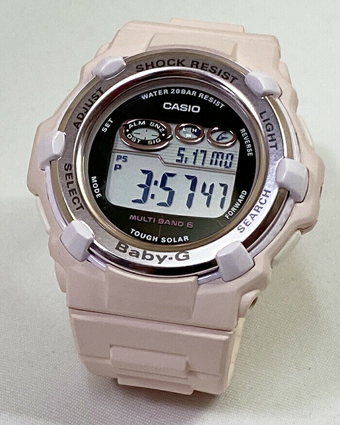 カシオ Baby-G 腕時計（メンズ） BABY-G カシオ 黒 BGR-3000UCB-4JF ソーラー電波 プレゼント 腕時計 ギフト ラッピング無料 baby-g メッセージカード手書きします あす楽対応