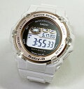 ・常時在庫しておりますG-SHOCK&amp;Baby-G ・発送は365日毎日しております ・専用のベビーGケース ・シーンにあったラッピンクとメッセージカードも用意してます ブランド Baby-G(ベビージー) 型番 BGR-3003U-7AJF ケースの形状 円形 風防素材 ミネラル 表示タイプ デジタル 留め金 タングバックル ケース素材 樹脂 ケース直径・幅 40 ミリ ケース厚 12.9 ミリ バンド素材・タイプ 樹脂 バンドカラー ホワイト ベゼル素材 アルミニウム ベゼル機能 固定ベゼル カレンダー機能 日付と曜日 LEDライト , 耐衝撃構造、ELバックライト(残照機能付き)、バッテリーインジケーター表示、パワーセービング機能 2021年モデル(スーパーイルミネータータイプ)前作のBGR-3000に比べ、より明るく白く光ります 防水仕様:20気圧防水機能 ソーラー電波時計 ワールドタイム GMT/UTC アラーム メーカー保証　1年 セット内容:本体、ボックス、取扱説明書、保証書は取扱説明書に付属G-SHOCKとBaby-Gのペアウオッチを ご希望の方はこちらをクリック