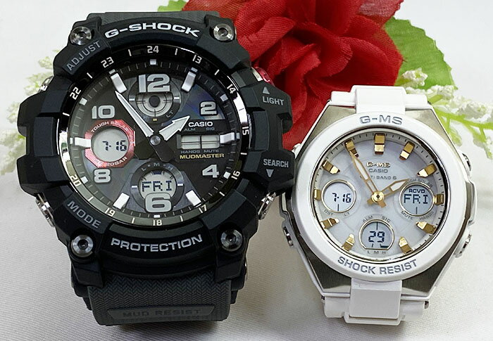 ͤGåڥ G-SHOCK BABY-G ڥå  2ܥå ȥ顼 GWG-100-1A8JF MSG-...