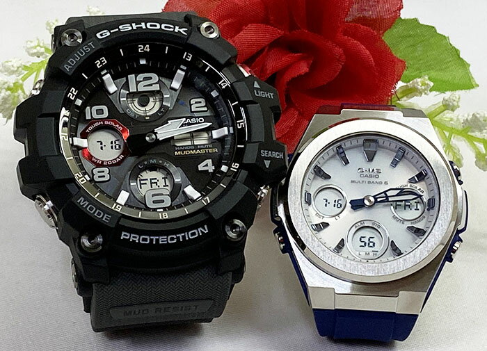 ͤGåڥ G-SHOCK BABY-G ڥå  2ܥå ȥ顼 GWG-100-1A8JF MSG-...