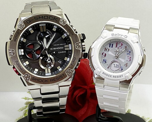 恋人たちのGショックペアウオッチgショック 人気 婚約 夫婦 高級 クリスマス プレゼント おすすめ G-SHOCK BABY-G ペアウォッチ カシオ 2本セット 電波ソーラー GST-B100D-1AJF BGA-1100GR-7BJF 誕生日 御祝い 銀婚式 結婚記念日 恋人たちのGショックペアウオッチgショック 人気 婚約 夫婦 高級 クリスマス プレゼント おすすめ G-SHOCK BABY-G ペアウォッチ カシオ 2本セット 電波ソーラー GST-B100D-1AJF BGA-1100GR-7BJF 誕生日 御祝い 銀婚式 結婚記念日