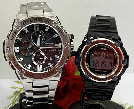 恋人たちのGショックペアウオッチgショック 人気 婚約 夫婦 高級 クリスマス プレゼント おすすめ G-SHOCK BABY-G ペアウォッチ カシオ 2本セット タフソーラー 電波ソーラー GST-B100D-1AJF BGR-3003U-1JF 誕生日 御祝い 銀婚式 結婚記念日 恋人たちのGショックペアウオッチgショック 人気 婚約 夫婦 高級 クリスマス プレゼント おすすめ G-SHOCK BABY-G ペアウォッチ カシオ 2本セット タフソーラー 電波ソーラー GST-B100D-1AJF BGR-3003U-1JF 誕生日 御祝い 銀婚式 結婚記念日