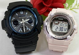 恋人たちのGショックペアウオッチ G-SHOCK BABY-G ペアウォッチ ペア腕時計 カシオ 2本セット gショック 電波ソーラー AWG-M100A-1AJF BGR-3000UCB-4JF ラッピング無料　クリスマス　誕生日 御祝い還暦 銀婚式　結婚記念日　バレンタイン 婚約