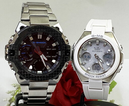 恋人たちのGショックペアウオッチ g-ショック人気 婚約 夫婦 高級 クリスマス プレゼント おすすめG-SHOCK BABY-G カシオ 2本セット 電波ソーラー タフソーラー GST-B400XD-1A2JF MSG-W100-7AJF ラッピング無料 誕生日 御祝い還暦 銀婚式 結婚記念日 婚約 恋人たちのGショックペアウオッチ g-ショック人気 婚約 夫婦 高級 クリスマス プレゼント おすすめG-SHOCK BABY-G カシオ 2本セット 電波ソーラー タフソーラー GST-B400XD-1A2JF MSG-W100-7AJF ラッピング無料 誕生日 御祝い還暦 銀婚式 結婚記念日 婚約