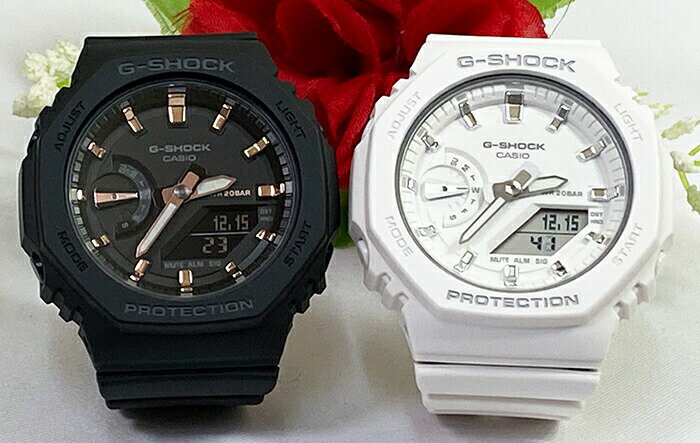 恋人たちのGショック ペアウオッチ G-SHOCK BABY-G カシオ 2本セット gショック アナデジGMA-S2100-1AJ..